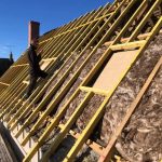 Charpente rénovée à Altkirch dans le Sundgau