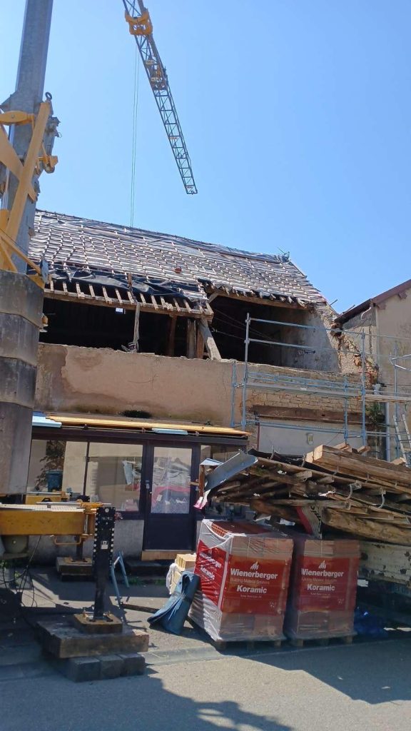 Création de charpentes modernes en lamellé-collé à Wintzenheim, près de Colmar